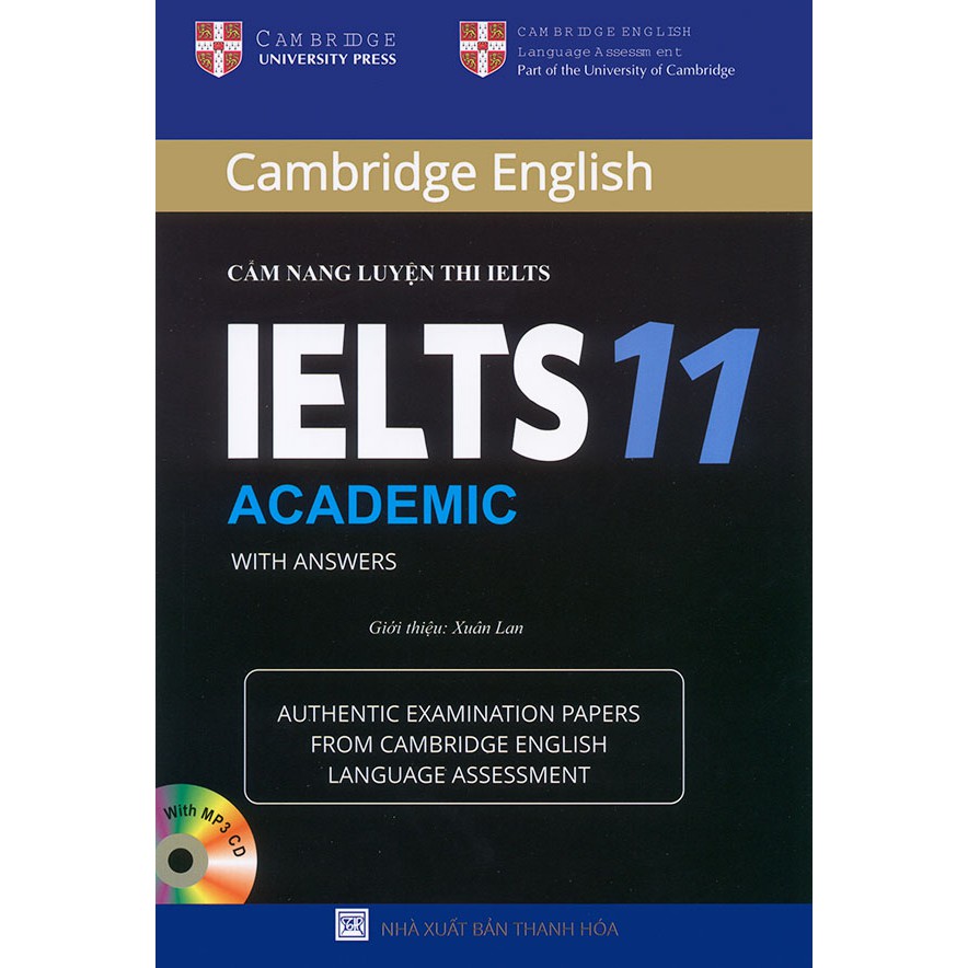 Sách - Cambridge IELTS Practice Tests 11 - Academic (song ngữ)