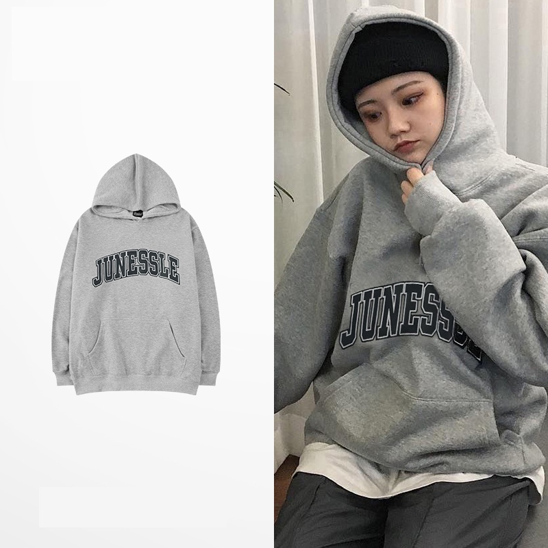 Áo khoác nỉ HY KOREA sweater hoodie nam nữ unisex from rộng Junessle DC285