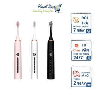Bàn chải điện Sonic Care thế hệ mới 2021, Máy đánh răng điện tự động được khuyên dùng - TẶNG HỘP VÀ 3 ĐẦU BÀN CHẢI