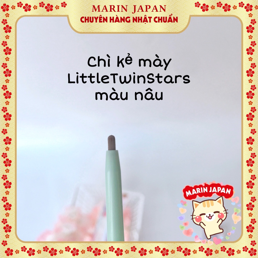 (SALE) Chì kẻ lông mày Eyebrow Pencil Little Turn Stars Nhật Bản