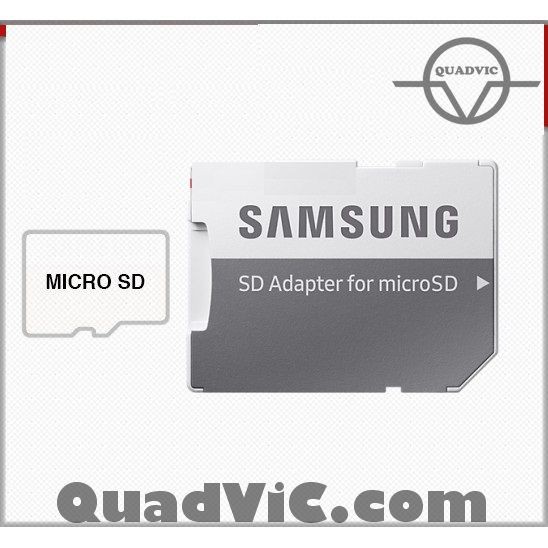 Adapter thẻ nhớ SamSung áo thẻ chuyển thẻ nhớ micro SD to SD tốc độ cao QuadViC.com N00222