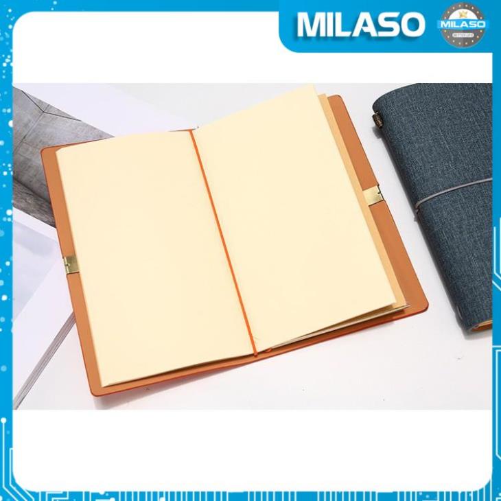 Giấy A6 thay thế ruột cho sổ tay A6 bìa da kiêm nhật ký, lưu bút, tập vở MILASO SN-001306