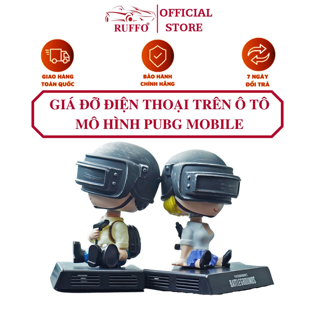 Giá Đỡ Điện Thoại Di Động Trên Ô Tô Mô Hình Pubg Mobile Cực Ngầu - Phụ Kiện Xe Hơi Ruffo Giá Rẻ