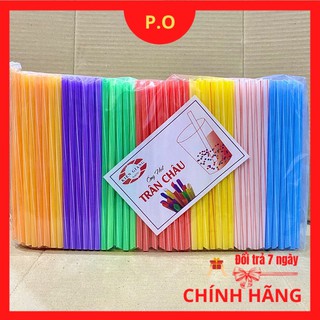 Ống Hút Nhựa Nước Mía, Gập Ngôi Sao 500g