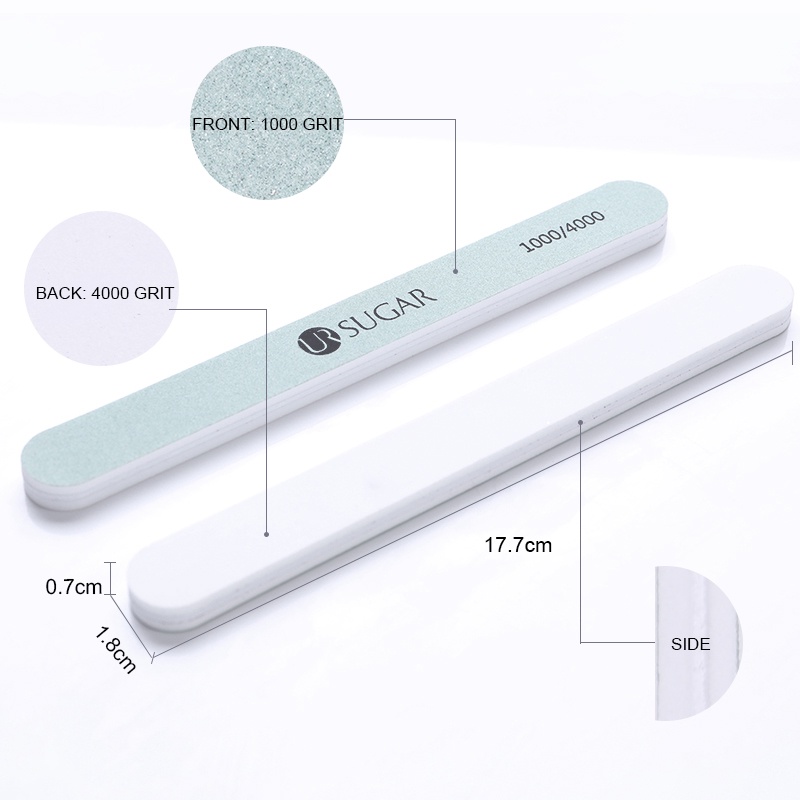 Dũa móng tay UR SUGAR chuyên nghiệp màu trắng