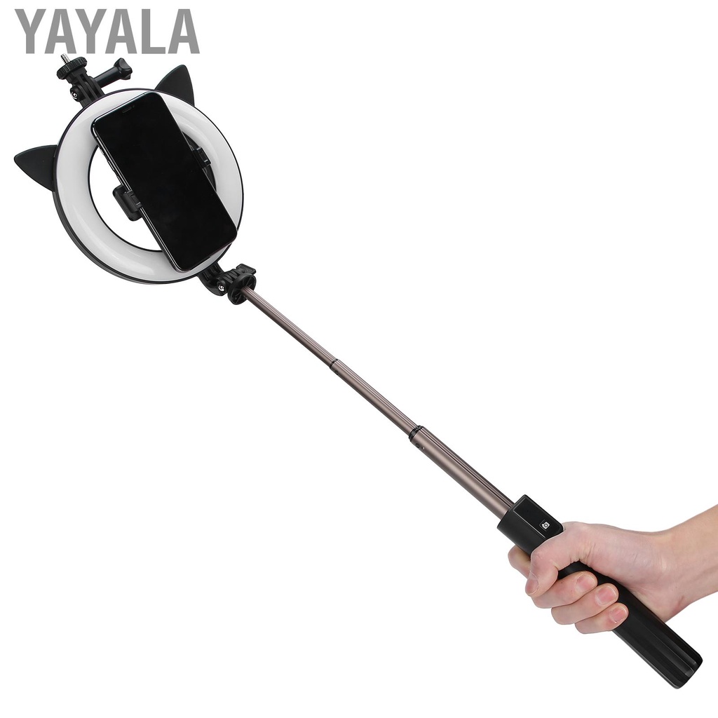 Đèn Led Tròn Hỗ Trợ Chụp Ảnh Selfie Kết Nối Bluetooth Tiện Dụng | BigBuy360 - bigbuy360.vn