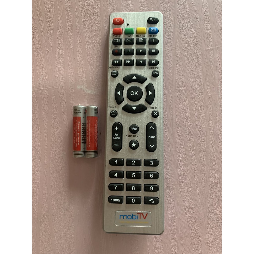 REMOTE ĐIỀU KHIỂN ĐẦU THU TRUYỀN HÌNH MOBITV REMOTE MOBITV