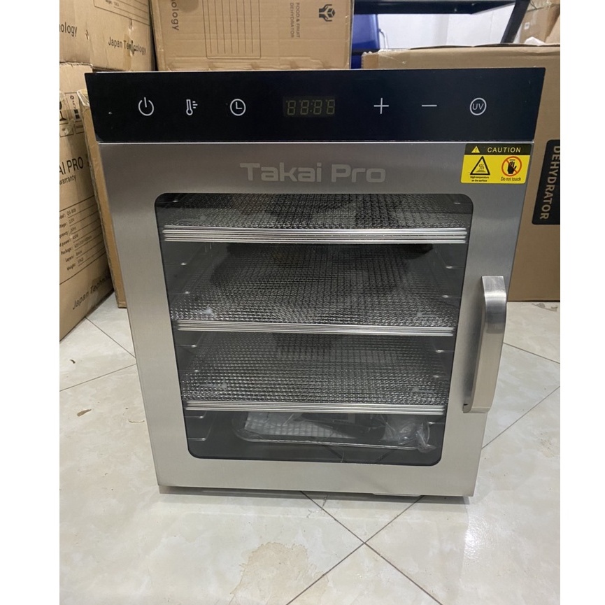 Máy sấy thực phẩm 10 khay Takaipro có đèn UV diệt khuẩn cao cấp - Thương hiệu Nhật Bản - Bảo hành 1 năm