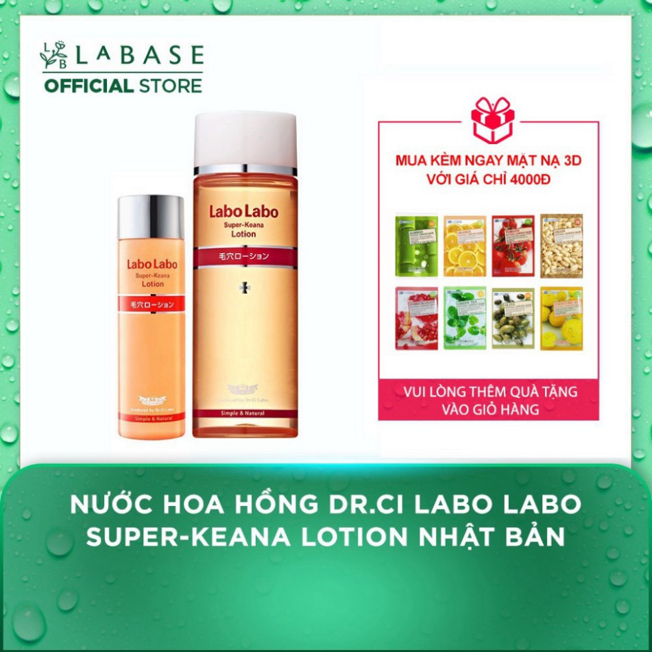 Nước Hoa Hồng Dr.Ci Labo Labo Toner Super-Keana Lotion Nhật Bản L58