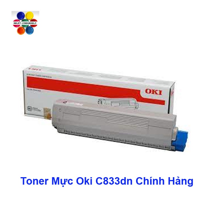 TONER CARTRIDGE OKI C833N-CHÍNH HÃNG
