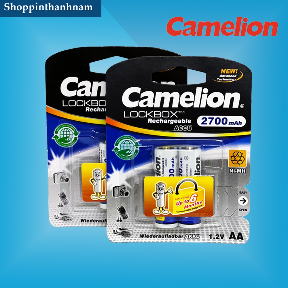 Pin sạc Camelion các loại pin AA / AAA / 9V