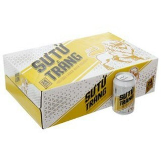 Thùng 24 lon Bia Sư Tử Trắng White Lion 330ml