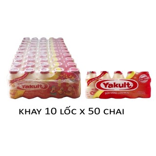 Vỉ 10 Lốc x 50 Chai Sữa Chua Uống Lên Men YaKunt 65ml