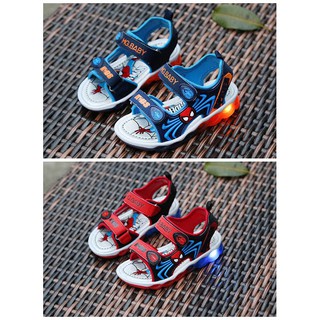 Sandal siêu nhân người Nhện cho bé trai size 22-31