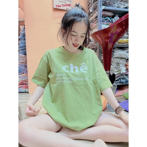 áo thun chê