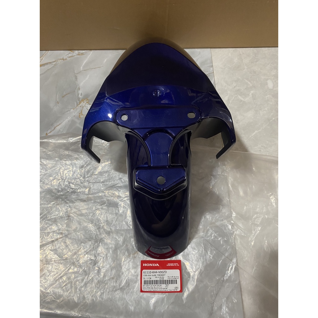 Chắn bùn A trước - dè trước HONDA VISION năm 2014-2016-2018-2020 màu Xanh đen. 61110K44V00ZD