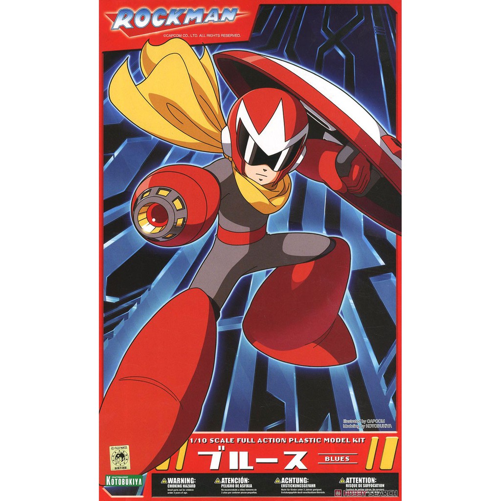 - Mô hình lắp ráp Blues - Protoman thuộc Series Megaman 8-bit chính hãng