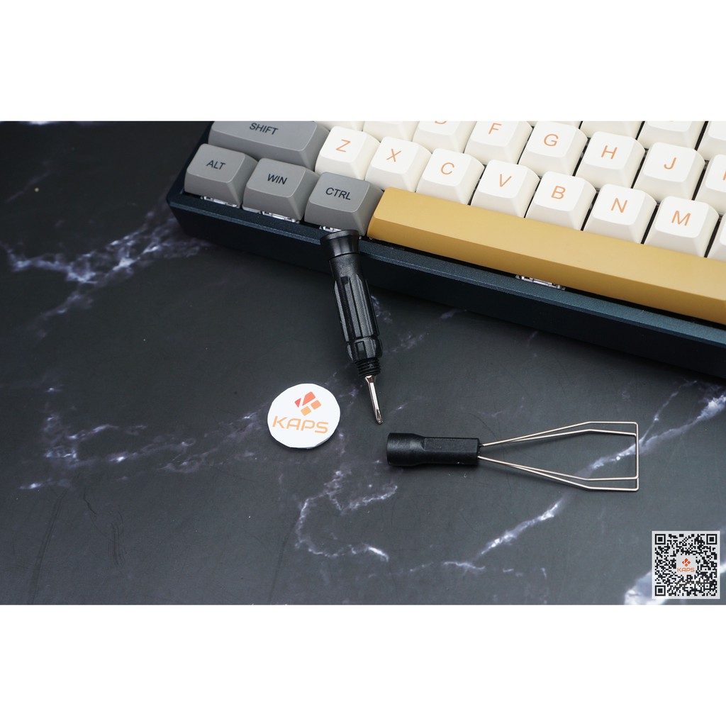 Keypuller 3in1 | Dụng cụ hổ keycap bàn phím cơ | Đầu nhổ bằng thép | Gắp keycap, tháo keycap