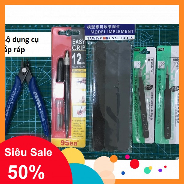 Combo bộ dụng cụ lắp ráp Gundam - ShopAB