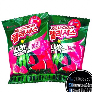 Kẹo dưa hấu Lotte (56g) - Hàn Quốc