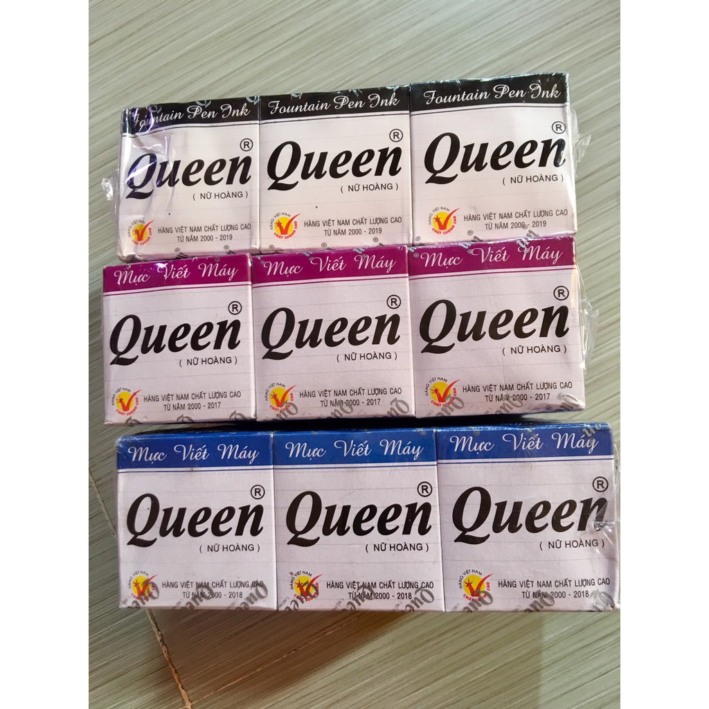 1 lọ mực viết bút máy Queen