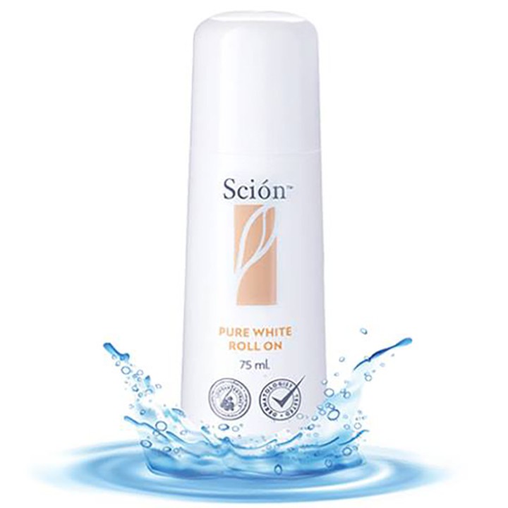 Lăn khử mùi Scion Nuskin 75ml ngăn mùi hôi nách không làm ố quần áo, làm sáng vùng da dưới cánh tay