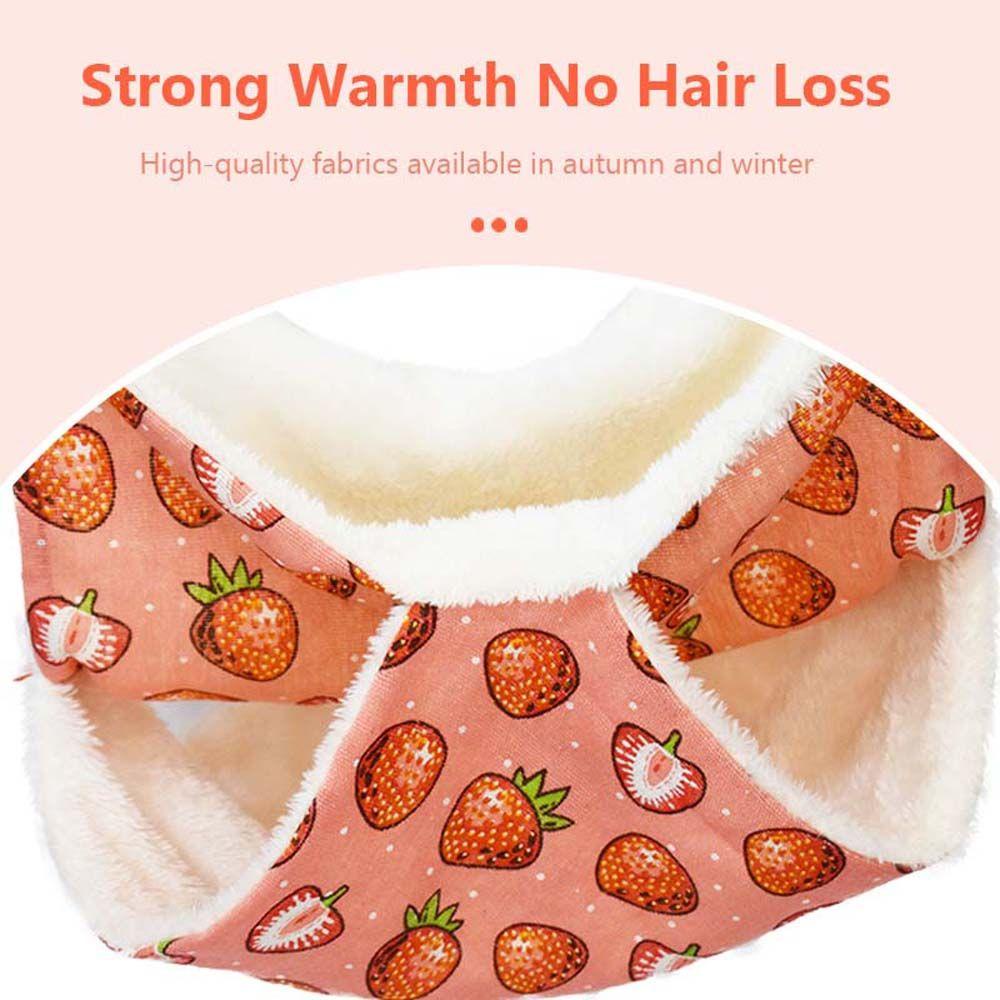 AUGUSTINA Võng Treo Giữ Ấm Mùa Đông Hai Lớp Dành Cho Chuột Hamster