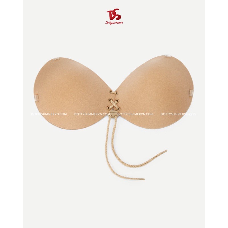 Miếng Dán Ngực Siêu Nâng Push-up 2.5cm Dây Rút Tạo Khe Ngực Rãnh Thoát Mồ Hôi Bám Dính Tốt