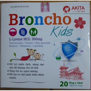 Tăng sức đề kháng cho bé BRONCHO KIDS