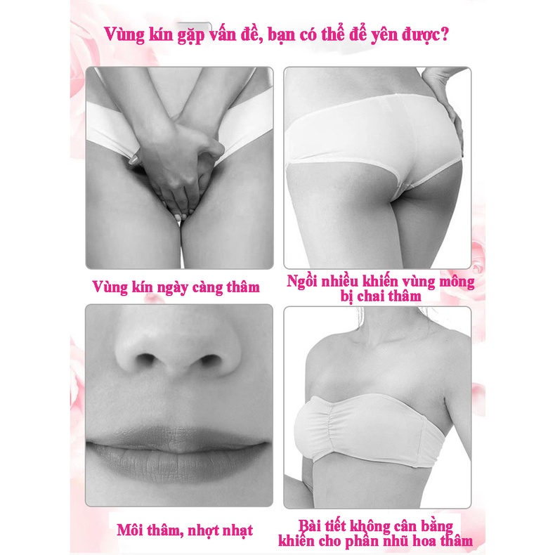 Kem Làm Hồng Nhũ Hoa, Cô Bé, Vùng Nách, Giảm Thâm Và Làm Hồng Môi Và Nhũ Hoa Giúp Bạn Tràn Đầy Sức Sống