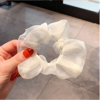 DÂY BUỘC TÓC VOAN MỎNG KIỂU ĐƠN GIẢN