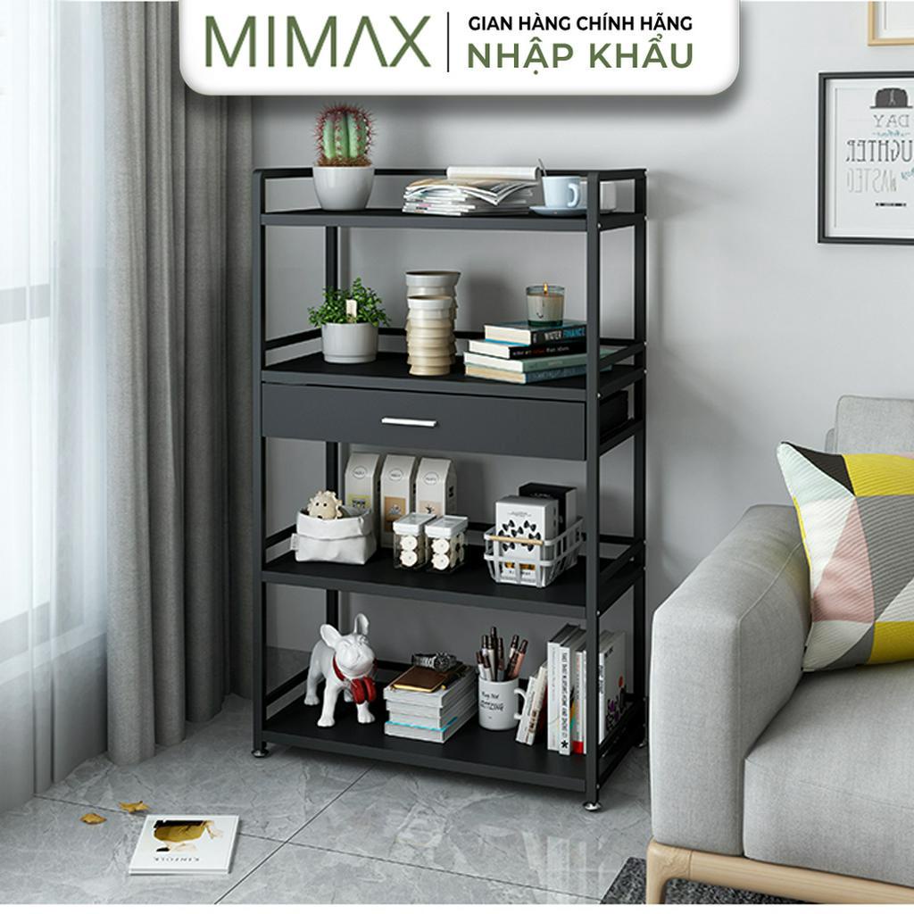 Kệ Nhà Bếp Để Đồ Đa Năng Thông Minh Có Ngăn Tủ Bếp MIMAX KDN-26, Kệ Lò Vi Sóng Kệ Lò Nướng 3 4 5 Tầng