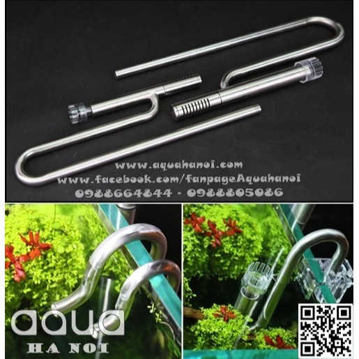 In Out Inox Mufan cho bể thuỷ sinh