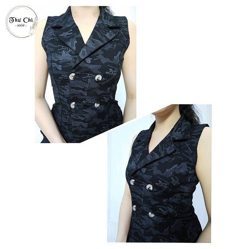 Set đồ bộ nữ rằn ri lính vải thun rất dầy có nhũ kim tuyến, chuẩn form | BigBuy360 - bigbuy360.vn