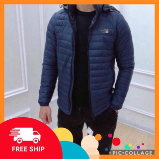 Áo phao nam hàng xuất có mũ DSDI