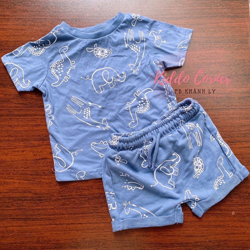 Set đồ bé trai George hoạ tiết siêu xinh