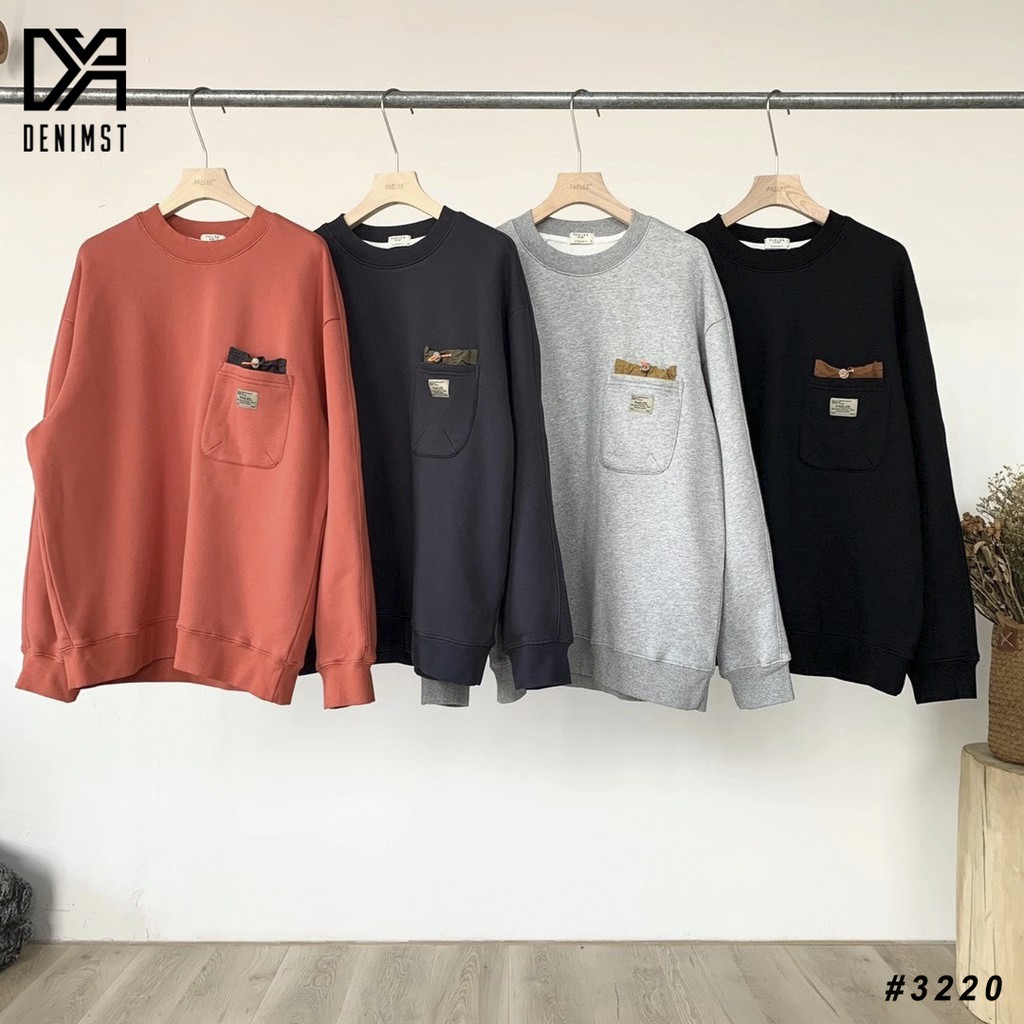 Áo Sweater mix túi DNS 3220