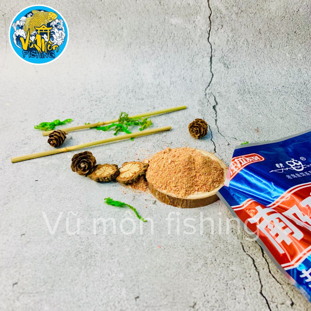 Mồi Câu Cá Diếc, Chép Lão Quỷ Xanh 100g | Thính dụ cá Old Ghost - Vũ Môn Fishing