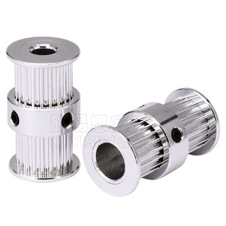 Puli đôi, trục 8, bản 6mm