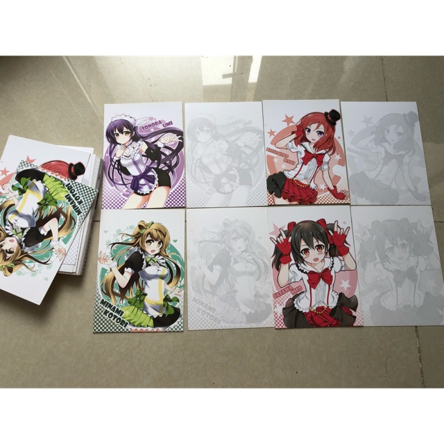 Postcard combo Love Live