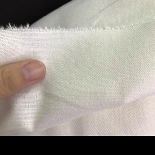Vải linen trắng