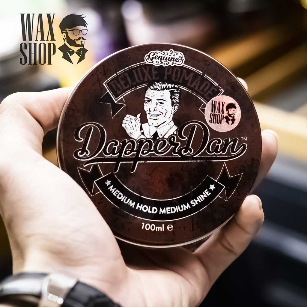 Sáp Vuốt Tóc Dapper Dan Deluxe Pomade ⚡ [Chính Hãng] ⚡ Siêu Giữ Nếp Tóc tới 24 Tiếng, Tặng Kèm Pre-Styling Oil và Lược S