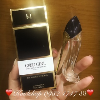 MINI 7ml NƯỚC HOA CAROLINA HERRERA GOOD GIRL EDP