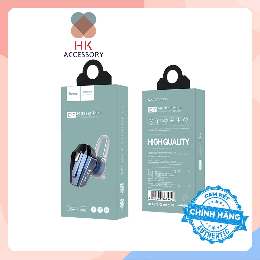 Tai nghe Bluetooth HOCO E17 Hàng chính hãng