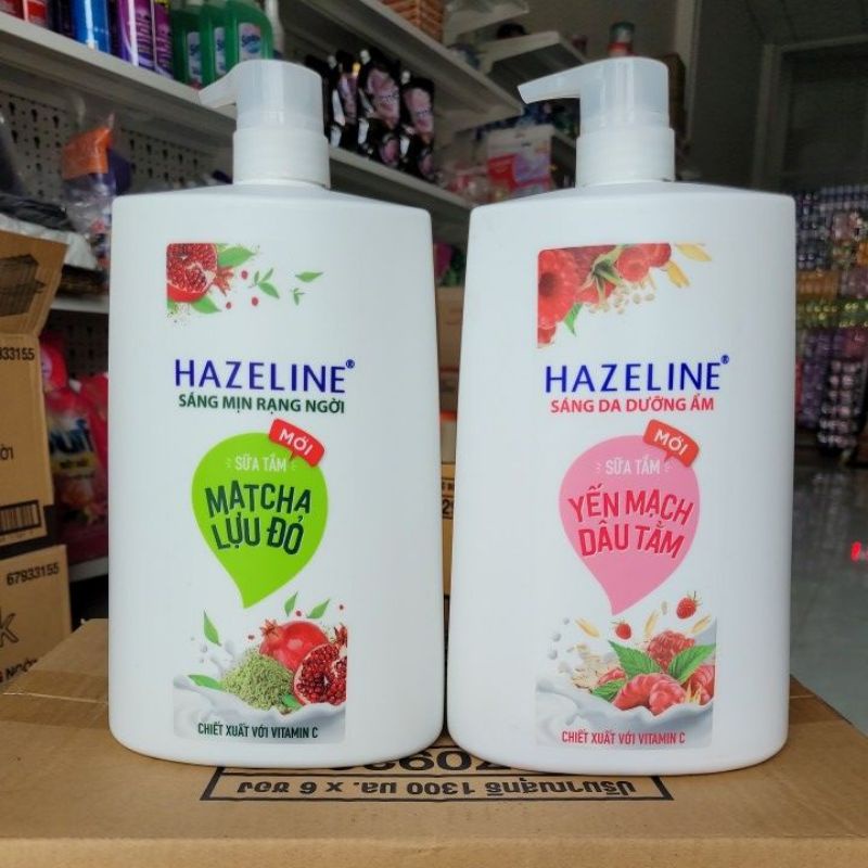 Sữa Tắm Hazeline Dưỡng Ẩm Sáng Da 1.2kg