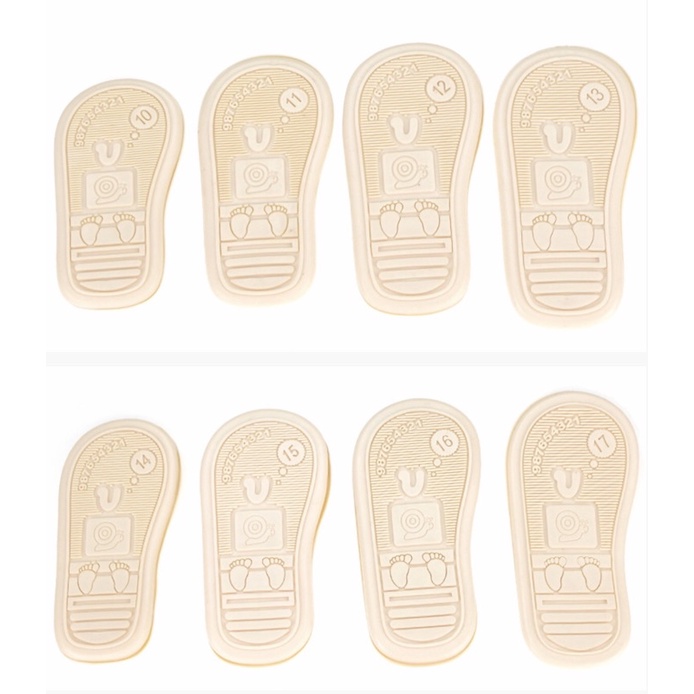 ĐẾ GIÀY NHỰA DẺO CHO BÉ, KHUÔN GIÀY DÉP HANDMADE CHO EM BÉ