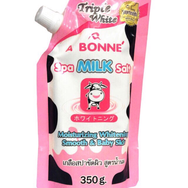 Muối sữa tẩy tế bào chết SPA Abonne Thái Lan 250g