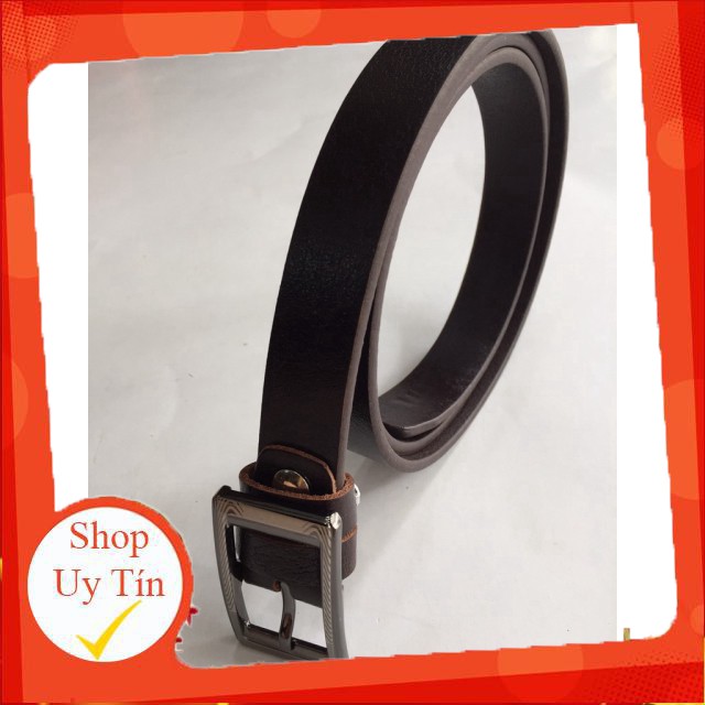 Thắt Lưng Dây Nịt Nữ HKT Shop Da Bò Thật Cao Cấp TL321 -Hàng nhập khẩu