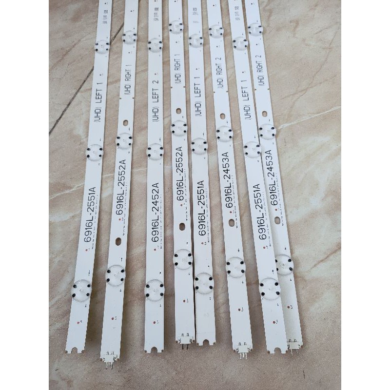 bộ 8 thanh led LG 49inch bóng bé | BigBuy360 - bigbuy360.vn