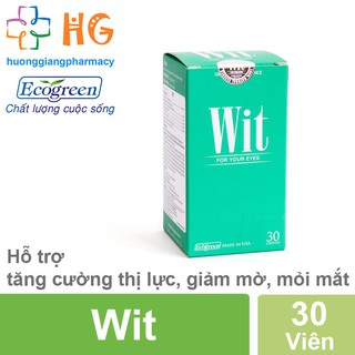 Viên uống Wit- Bảo vệ MẮT từ bên trong